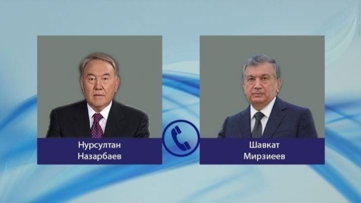 Нұрсұлтан Назарбаев Өзбекстан Республикасының Президенті Шавкат Мирзиёевпен телефон арқылы сөйлесті