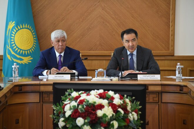 Алматы қаласының маңындағы аймақтарды дамыту мәселелері бойынша кеңес өтті