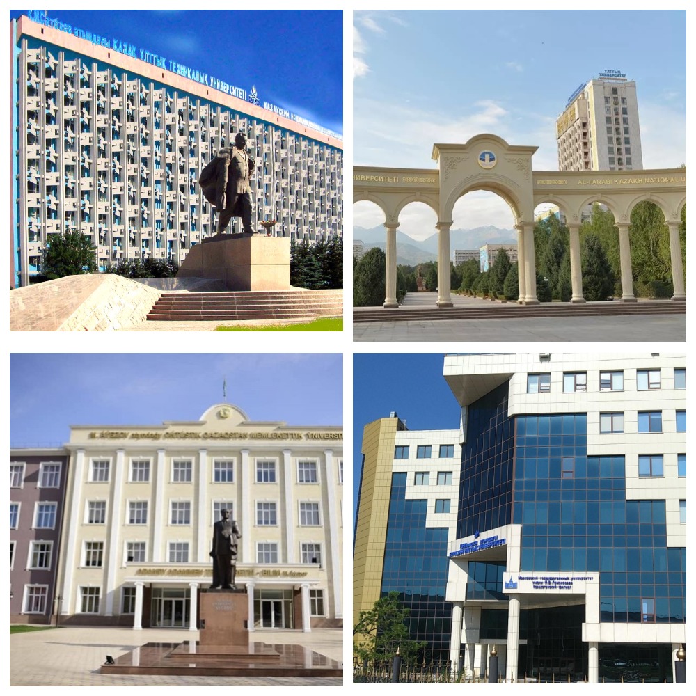  Қазақстандық  10 университет  әлемнің үздік 1000 университеттерінің рейтингіне енді
