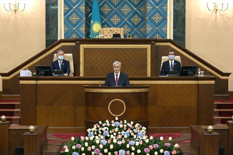 Қасым-Жомарт Тоқаевтың Қазақстан халқына Жолдауының толық мәтіні